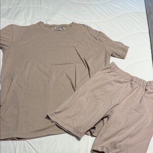 Current Mood Tan Sleepwear Set